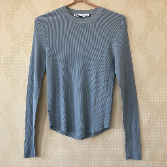 ZARA Extra Fine Knit Top - Picture 2 of 3